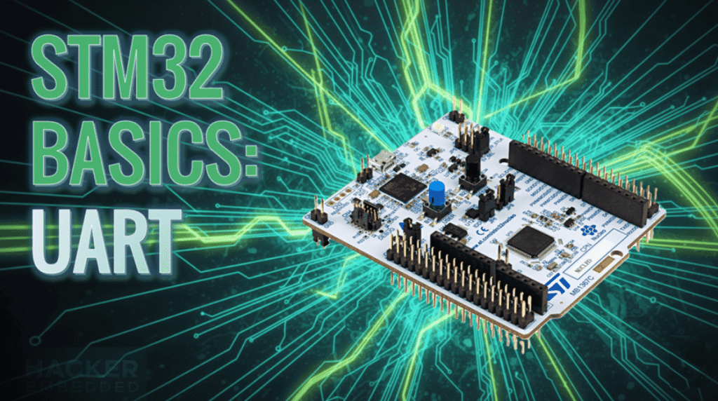 Episode 6 – UART Communication on STM32 - Cover Image Site